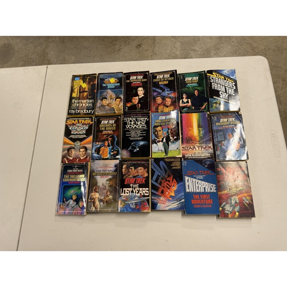 18 Star Trek Novels